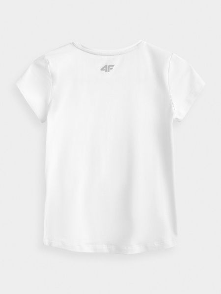 Футболка 4F NOSDJ-JTSD201-10S 140 белый