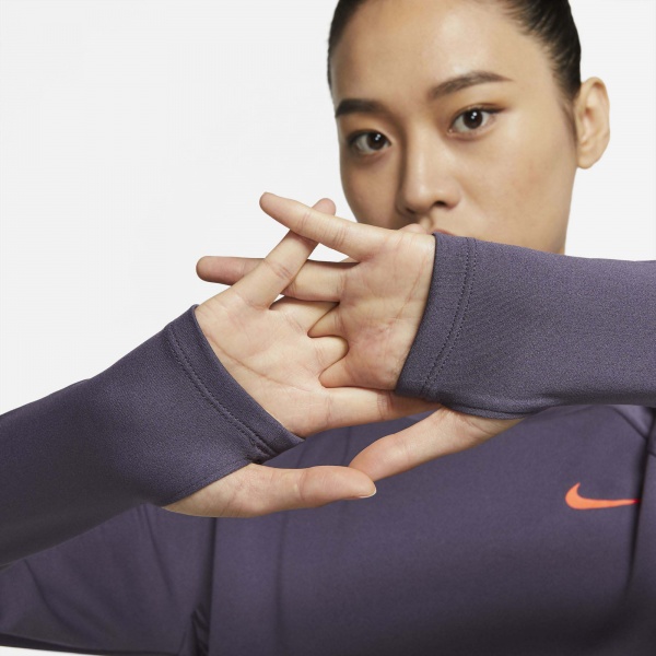 Джемпер Nike W NK ICON CLSH TOP MID DB4628-578 р. XL фиолетовый