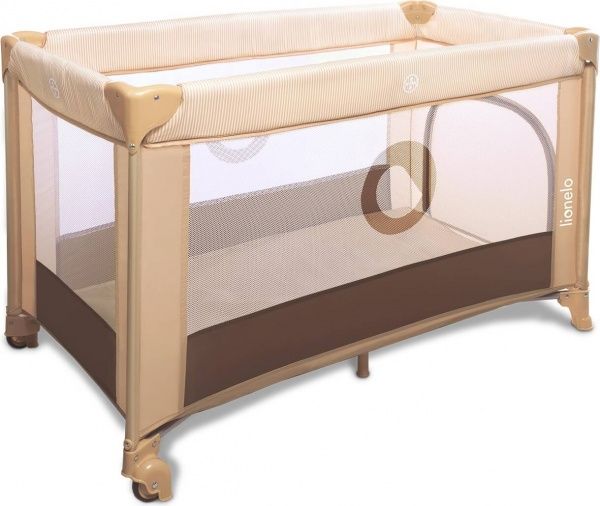 Манеж-ліжко Lionelo Stefi beige chocolate LO.SF06