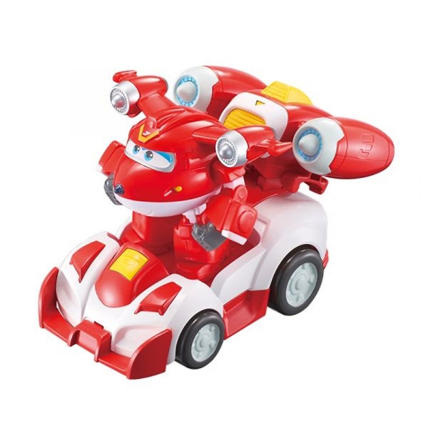 Игровой набор Super Wings Supercharge Articulated Action Vehicle Jett Джетт EU740991V 