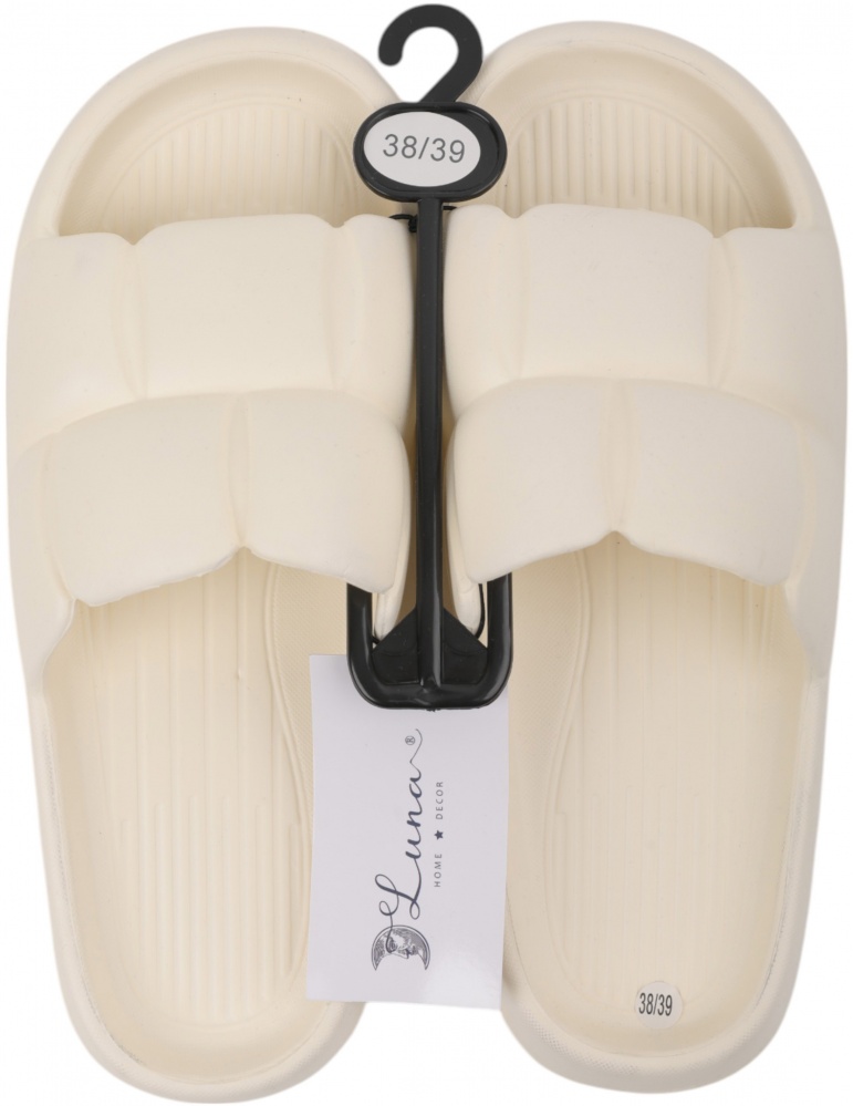 Шльопанці Luna пляжні жіночі Mindy р.40 айворі