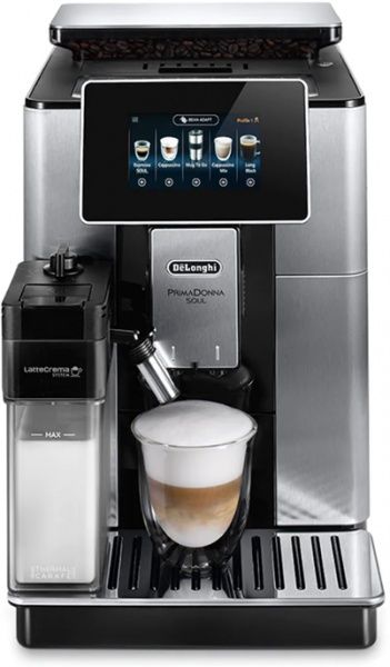 Кавомашина Delonghi PrimaDonna Soul ECAM610.74.MB 