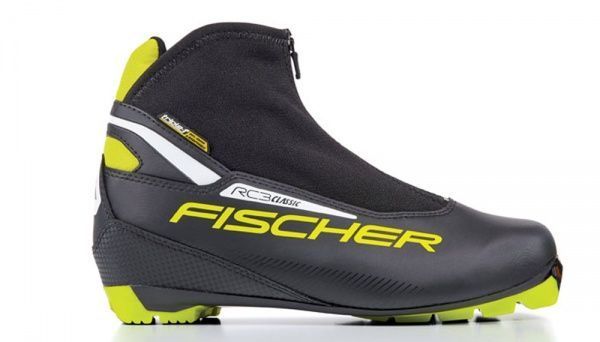 Ботинки для беговых лыж FISCHER RC3 Classic р. 42 S17217 черный с желтым 
