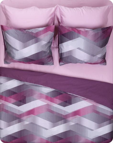 Комплект постельного белья Helix Digital евро разноцветный Issimo 