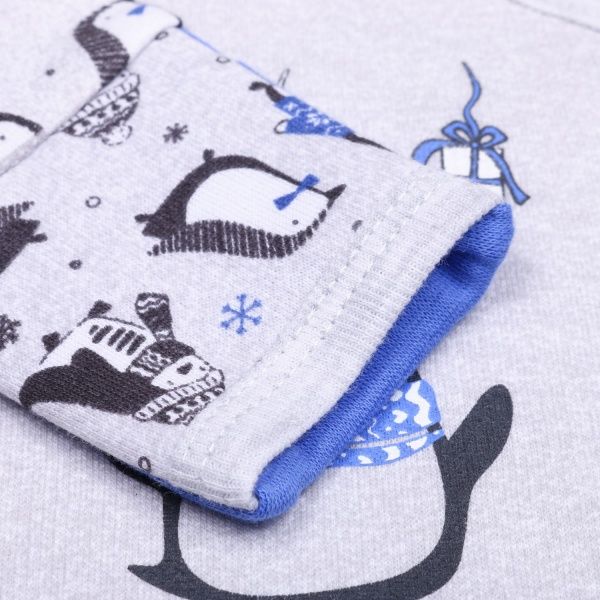 Распашонка детская Baby Veres Penguins р.62 голубой 