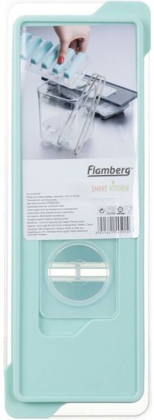 Форма для льда соломка с крышкой в ассортименте Flamberg Smart Kitchen