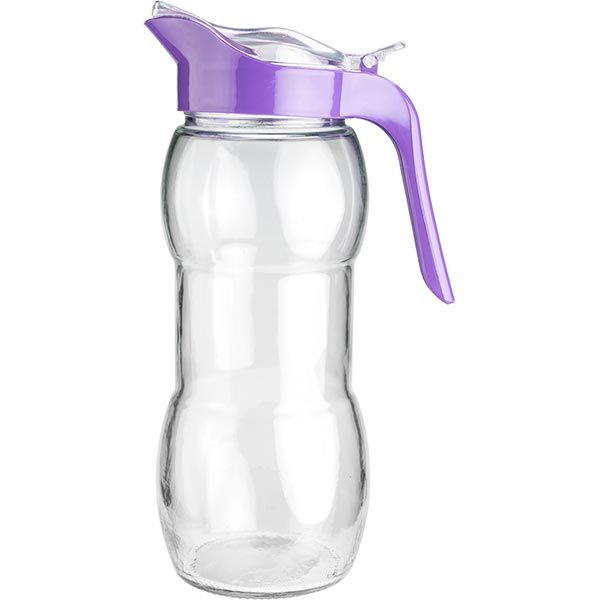 Кувшин Lisa 1,5 л с фиолетовой крышкой Everglass