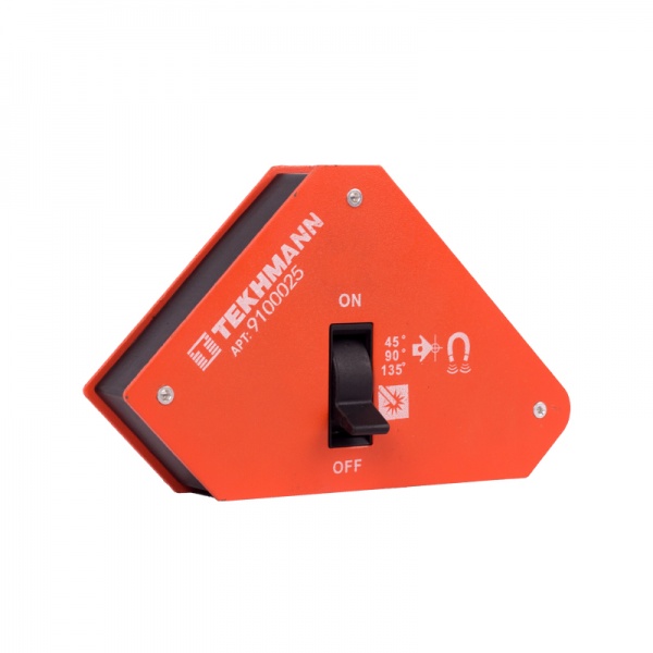 Магнит для сварки Tekhmann треугольный с положением для хранения 25 кг 9100025