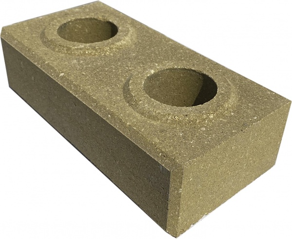 Цегла гіперпресована LEGO-FASAD гладка жовта