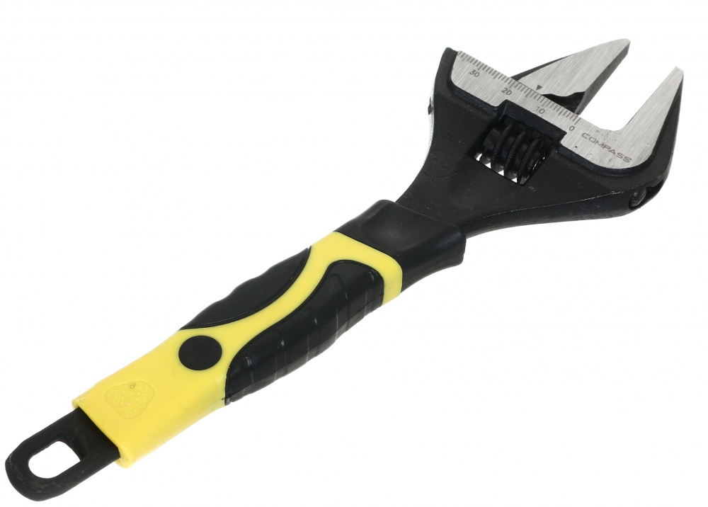 Ключ розвідний 200 мм тонкі губки Compass CP-WAW-200