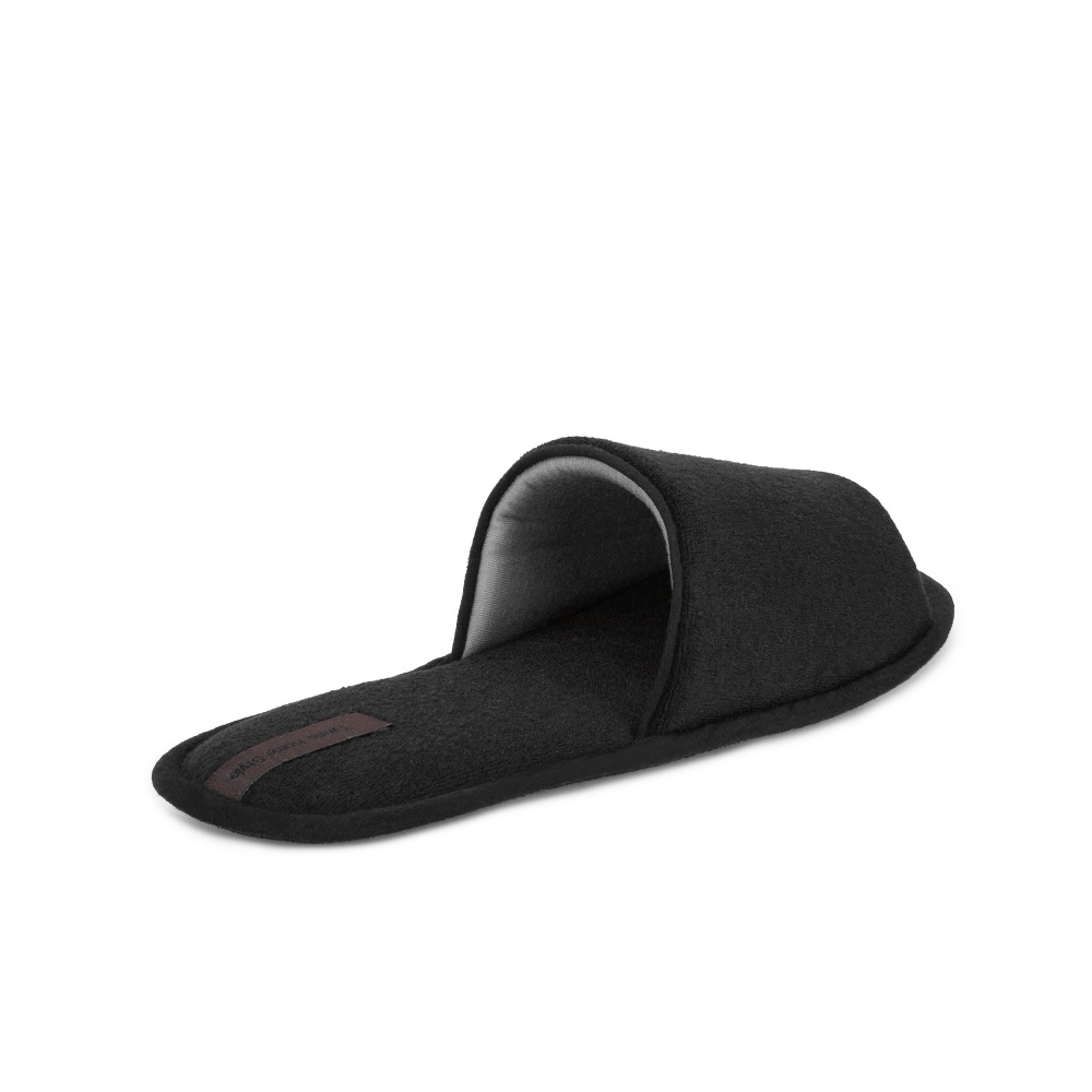 Тапки домашние Twins HS-VL флисовые PVC 14175 р.42/43 черный