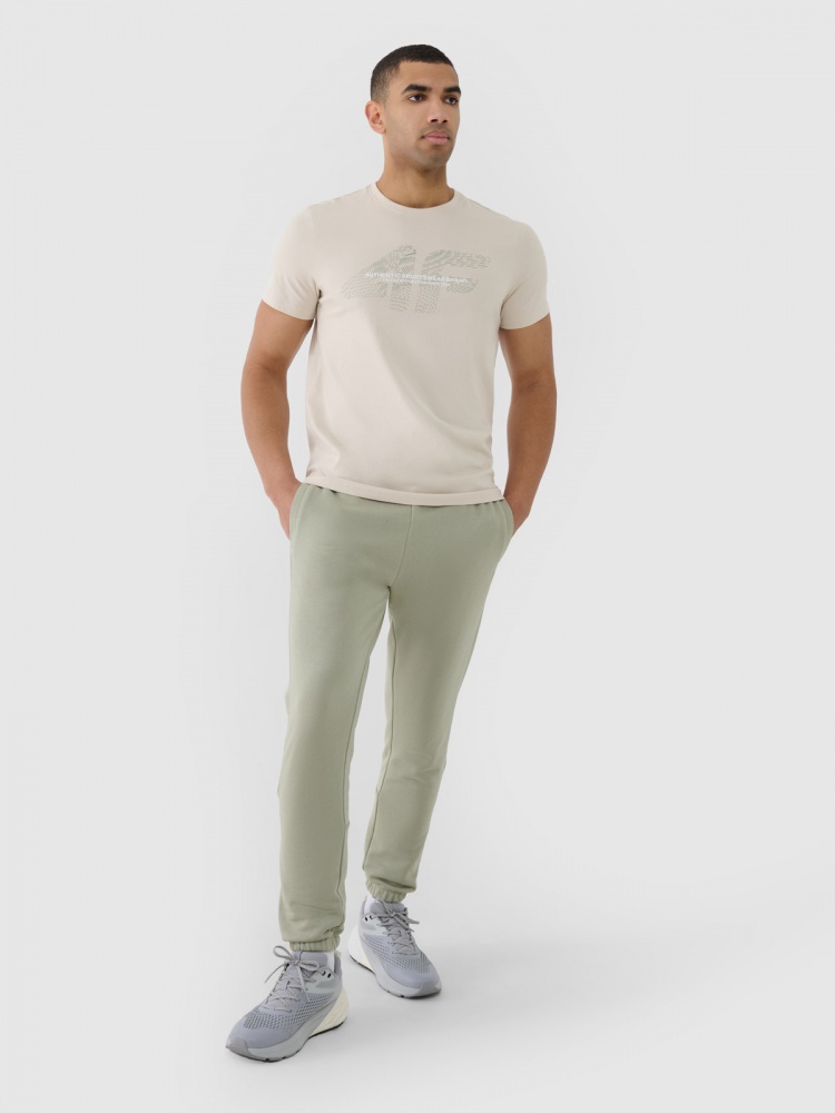 Футболка 4F TSHIRT M2004 4FWSS25TTSHM2004-12S р.XL бежевый