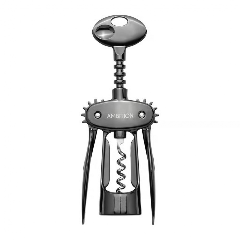 Штопор-бабочка Ambition VELMA 18 см хром черный