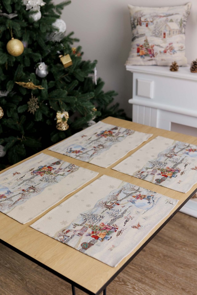 Подушка декоративна Святковий день 45x45 см La Nuit