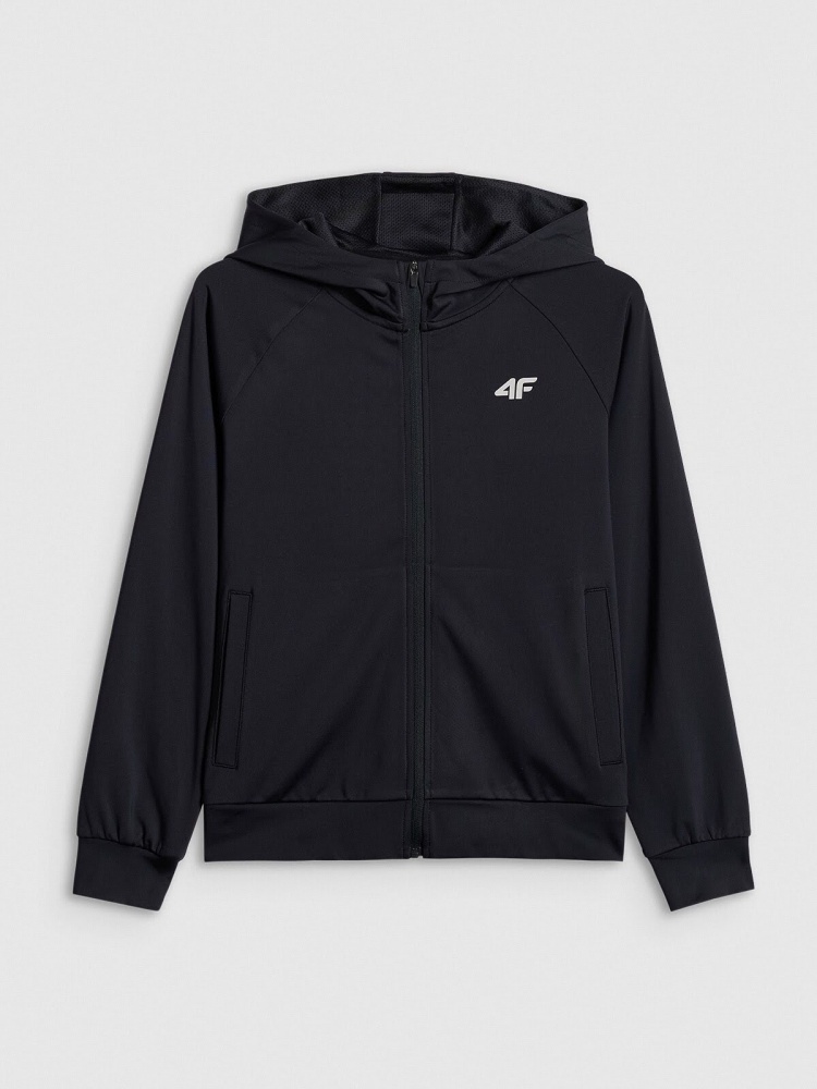 Джемпер 4F SWEATSHIRT FNK M690 4FJWSS26TFSWM690-20S р.152 чорний