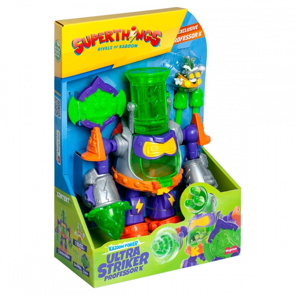 Фігурка анімаційного персонажа SuperThings Kazoom Power Ультрастрайкер Професор К PSTSP116IN260