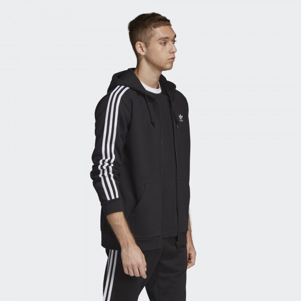 Джемпер Adidas 3-STRIPES FZ DV1551 р. L чорний