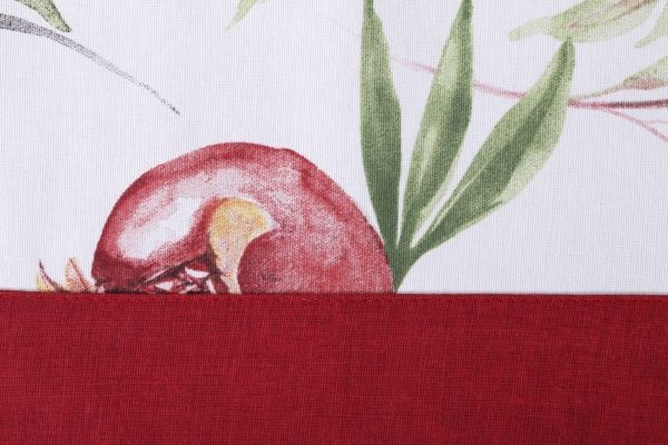 Скатерть Гранат с кантом 136x180 см разноцветный La Nuit 