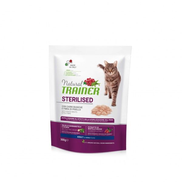 Корм Trainer Natural Adult белое мясо 300 г