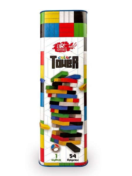 Игра настольная ART Nota Bene Tower Color Blocks