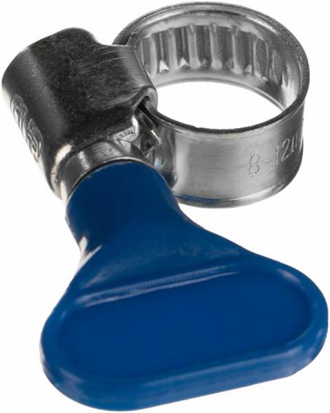 Хомут червячный бабочка 8-12 мм