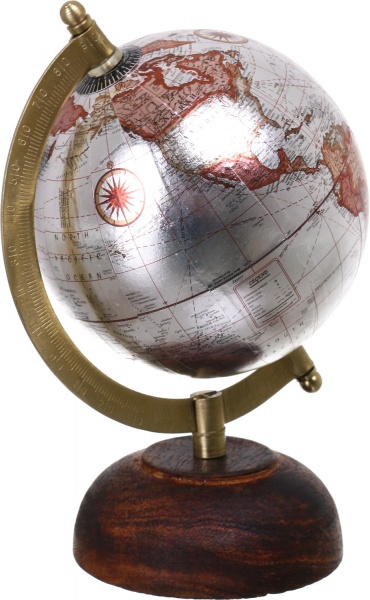 Глобус декоративный 21,5 см в ассортименте A54910150