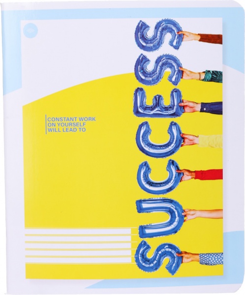 Тетрадь школьная Лайтгрин 96 листов в клеточку