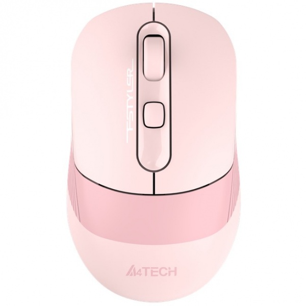 Мишка A4Tech беспроводная бесшумная Fstyler pink (FB10C (Pink)) 