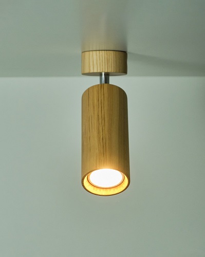 Светильник настенно-потолочный Iterna Alta spot светлый ясень 1xGU10 LW085