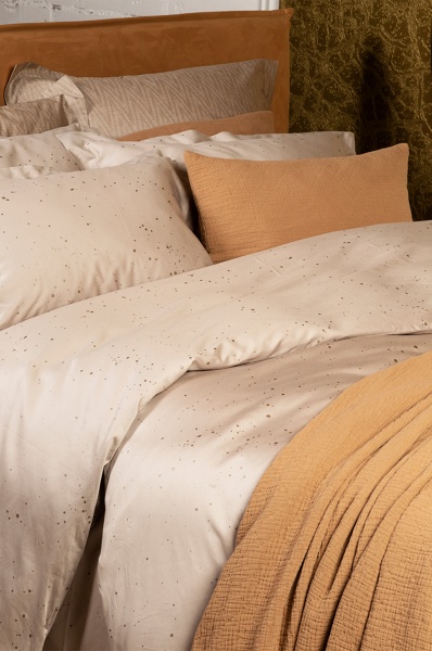 Комплект постільної білизни Cosmos Meteor 2.0 бежевий Decoflux 