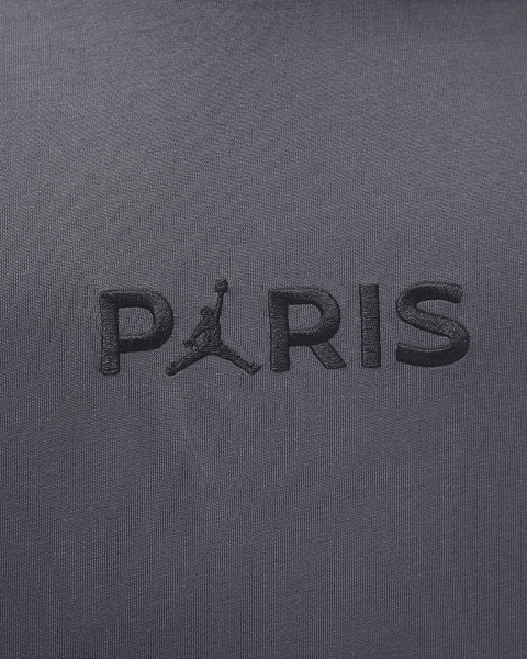Футболка Jordan M J PSG SS WORDMARK TEE DZ2940-068 р.M серый
