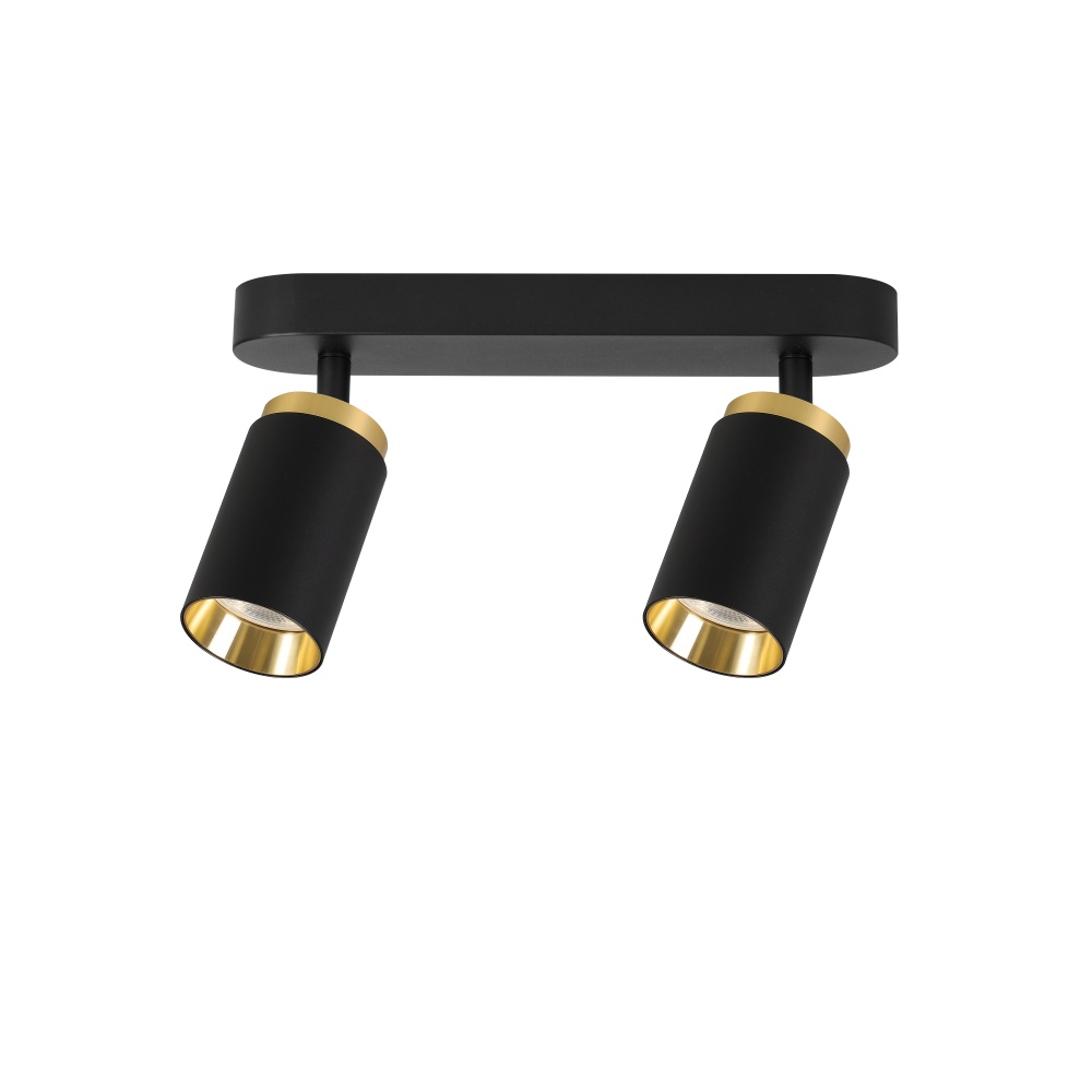 Спот Sensio Brooklyn 2xGU10 чорний WS-GU10(black)Q2