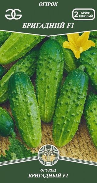 Насіння Golden Garden огірок Бригадний F1 0,5г
