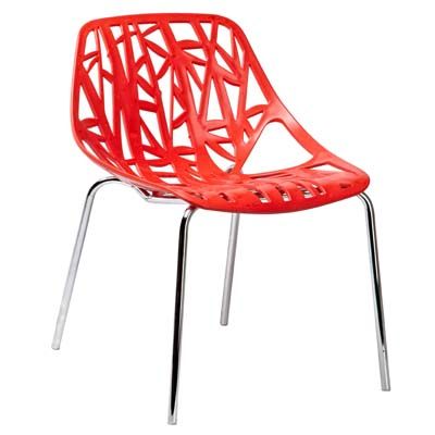 Стілець пластиковий 134-CPP червоний
