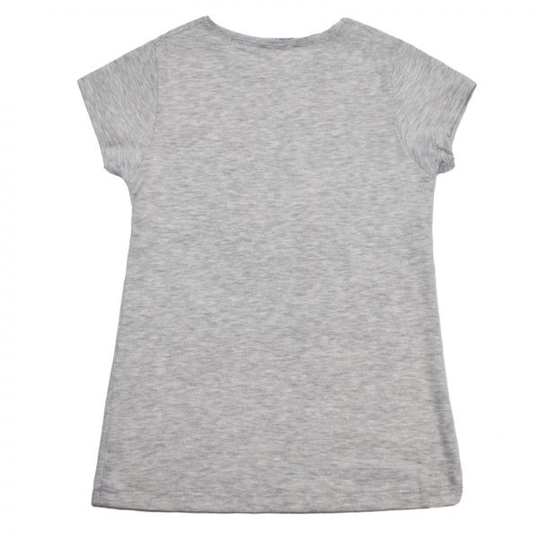 Футболка для девочки ALG з вишнями 620476 р.116 серый 