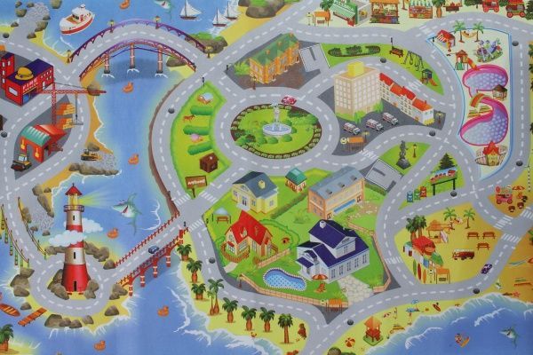 Ігровий килимок Shantou Міст, 80х120 см I1471643