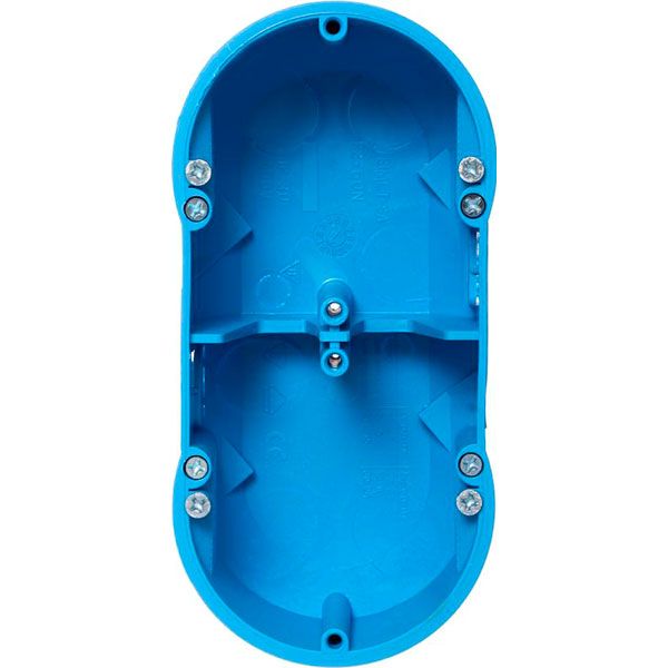 Коробка установочная Simet ПВХ KP64/2