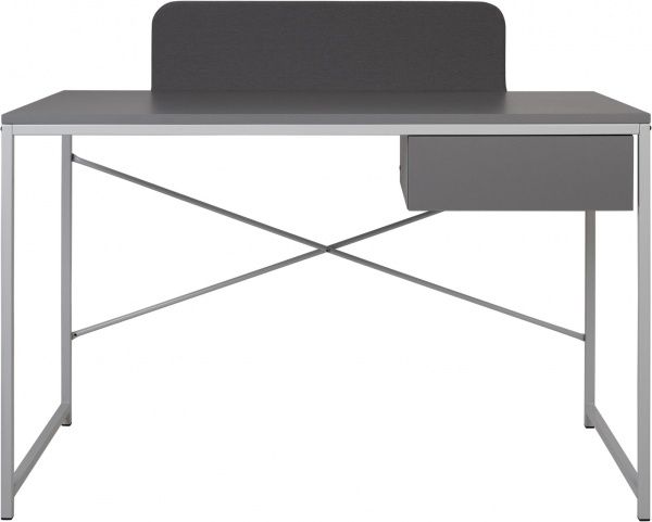 Стол письменный Nowy Styl FORWARD GREY С ЯЩ и ЭКР (16) 1160x619x750/950 серый шифер GD-50 (CH) 