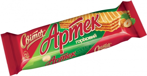 Вафли Світоч Артек ореховый 80 г 4823000916548 (4823000916548) 