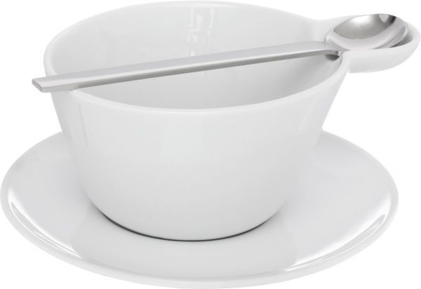 Чашка с блюдцем Multi cup & spoon 400 мл 10202017 ASA