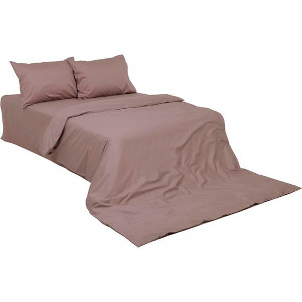 Комплект постільної білизни Solid 1,5 пісочний La Nuit 