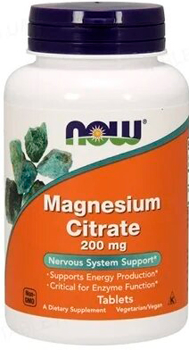 Цитрат магния Now Foods 30 шт./уп. 