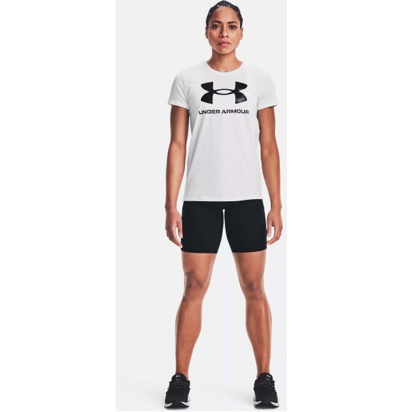 Футболка Under Armour SPORTSTYLE LOGO SS 1356305-102 р.XS бежевый