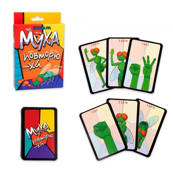 Гра настільна Strateg Муха-повторюха 30380