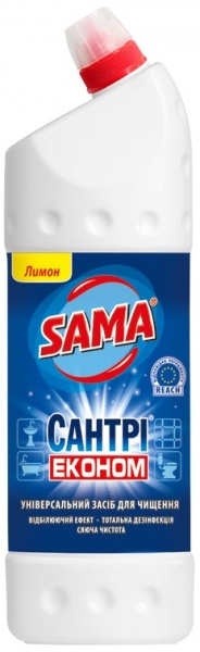 Чистящее средство SAMA Сантри Лимон 1 л