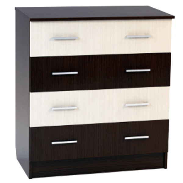 Комод Фенікс КФ-2 810х890х440 мм венге магія / венге світлий