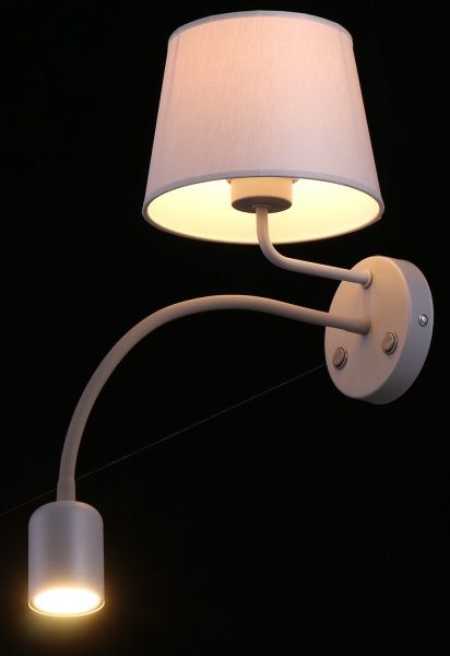 Бра TK Lighting 1x60 Вт E14 серый Maja 