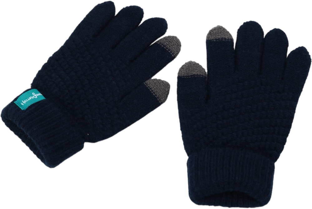 Рукавицы HW для мальчиков р.12-14 /темно-синий