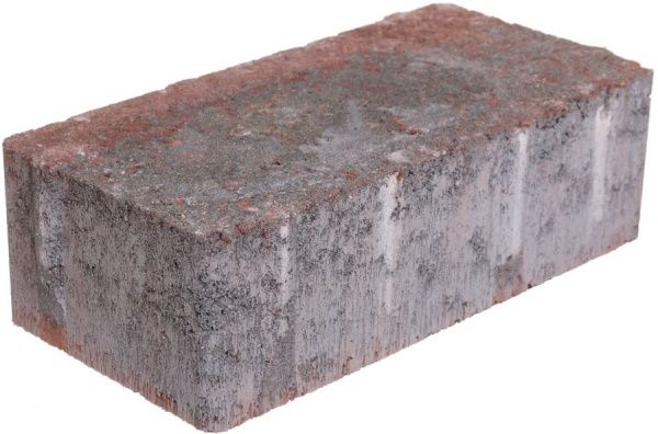 Брусчатка Авеню 20х10х6 см гранат