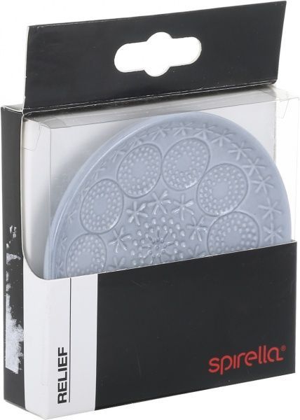 Мыльница Spirella Relief серая 10.19921